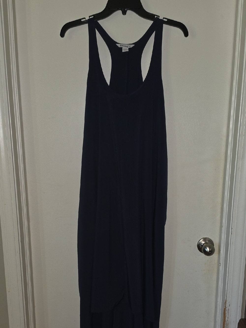 Navy Athleta Presidio Racerback Dress